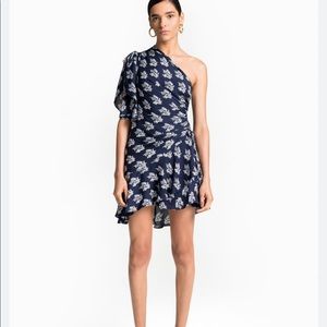 A.L.C navy misha dress